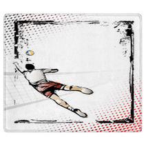 Volleyball  Poster Rugs 43653848