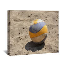 Volleyball Sand Wall Art 53600638