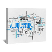 Volunteering Wall Art 96103396