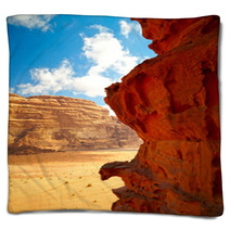 Wadi Rum Desert, Jordan Blankets 62703133