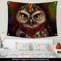Owl Wall Art 104346491