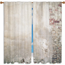 Wall Texture Window Curtains 59812034