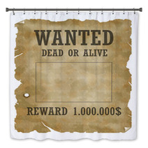 Wanted Dead Or Alive Bath Decor 2659854