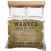 Wanted Dead Or Alive Bedding 2659854
