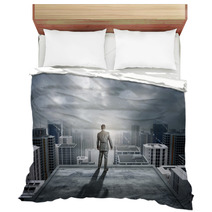 Watching The City Bedding 54924066