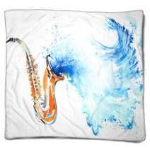 Water And Waves Blankets 52151657
