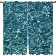 Water Reflections Window Curtains 860498