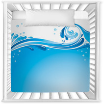 Water Splash Background Nursery Decor 15316615