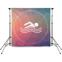 Water Sports Icon Backdrops 143992463