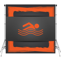 Water Sports Icon Backdrops 83006517