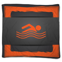 Water Sports Icon Blankets 83006517