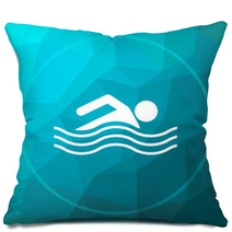 Water Sports Icon Pillows 133513409