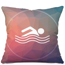 Water Sports Icon Pillows 143992463