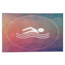 Water Sports Icon Rugs 143992463
