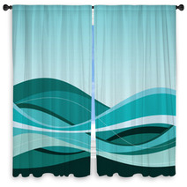 Water Wave Window Curtains 39260256