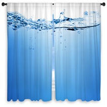 Water Window Curtains 53834528