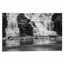 Waterfall At Chewacla State Park Rugs 21756036