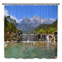 Waterfalls Of Alpine Mountains Bath Decor 65756764