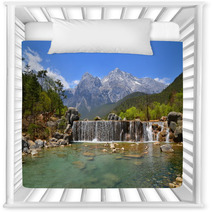 Waterfalls Of Alpine Mountains Nursery Decor 65756764
