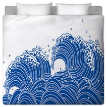 Wave Roller Sea Ocean Splash Bedding 92703908
