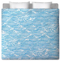 Wave Sum Sea Pattern Kimono Bedding 169774740