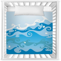 Waves On The Sea Nursery Decor 27269634