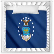 Waving Flag Of US Air Force Nursery Decor 68247650