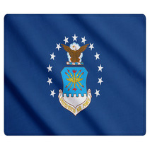 Waving Flag Of US Air Force Rugs 68247650