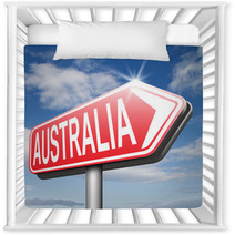 Way To Australia Arrow Sign Nursery Decor 71896030