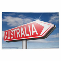 Way To Australia Arrow Sign Rugs 71896030