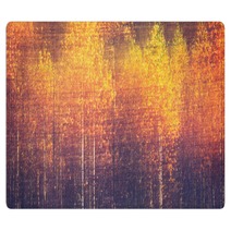 Web Banner Autumnal Textural Scenic Background With Motion Blur Toned In Vintage Style Rugs 192849201