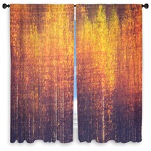 Web Banner Autumnal Textural Scenic Background With Motion Blur Toned In Vintage Style Window Curtains 192849201