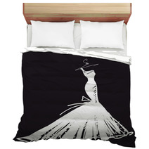 Wedding Dress Bedding 49950681