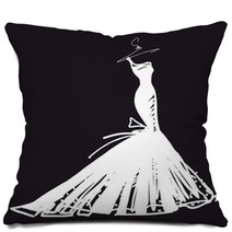 Wedding Dress Pillows 49950681