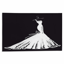 Wedding Dress Rugs 49950681