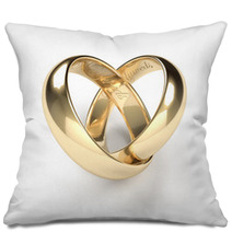 Wedding Rings, Engraved Pillows 45981833