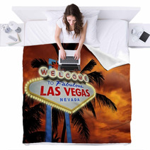 Welcome In Vegas Blankets 59750538