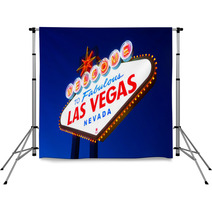 Welcome To Fabulous Las Vegas Sign Backdrops 37982860