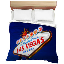 Welcome To Fabulous Las Vegas Sign Bedding 37982860