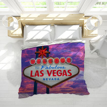 Welcome To Fabulous Las Vegas Sign Nevada Bedding 63207157