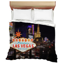 Welcome To Las Vegas Nevada Bedding 13126695