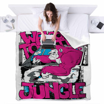 Welcome To The Jungle Blankets 52336417