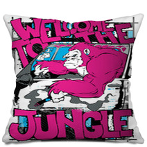 Welcome To The Jungle Pillows 52336417