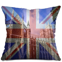 Westminster Abbey, London, England Pillows 1312126