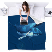 Whale 2 Blankets 53060896