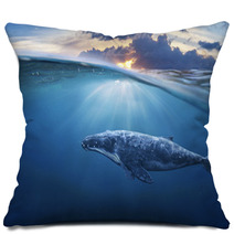 Whale In Half Air Pillows 96488334