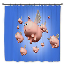 When Pigs Fly Bath Decor 42988556
