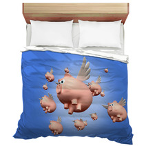 When Pigs Fly Bedding 42988556