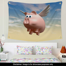 When Pigs Fly Wall Art 42988553