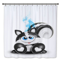 Whimsical Kawaii Cute Skunk Bath Decor 45778095